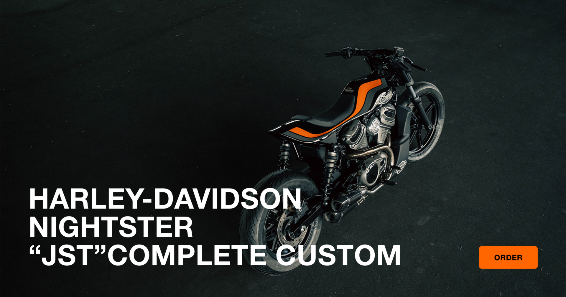 HARLEY-DAVIDSON NIGHTSTER “JST”COMPLETE CUSTOM | HIDE MOTORCYCLE